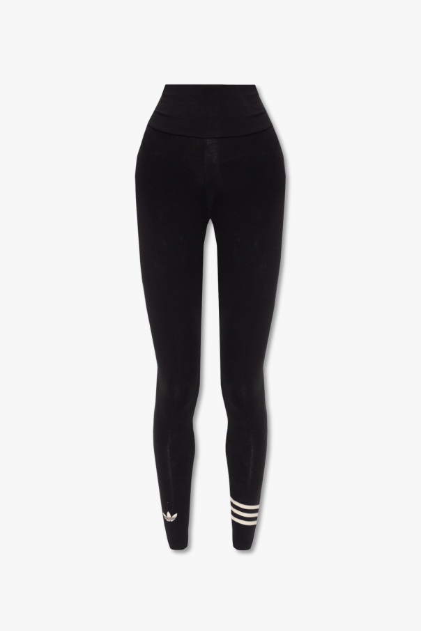 StasanetShops Chad climacool adidas sweatpants girls tumblr outfit Black Leggings with logo ADIDAS Originals